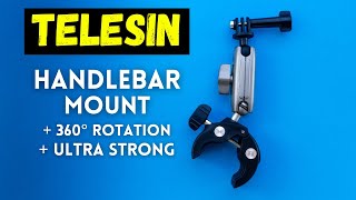 NEW Telesin Handlebar Mount - So Strong and Flexible !