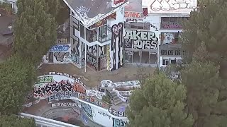 Celebrity Abandoned Hollywood Hills mansion covered in graffiti, taken over by taggers and squatters Profile