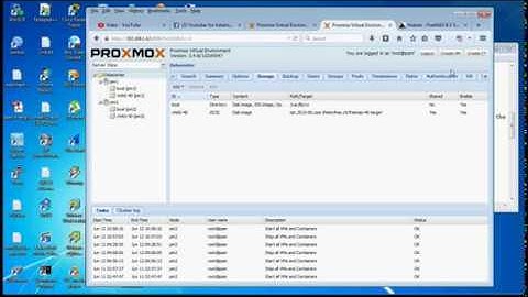 Proxmox 3.4 Add and configure FreeNAS 9.3 iSCSI to ProxMox (video 3)