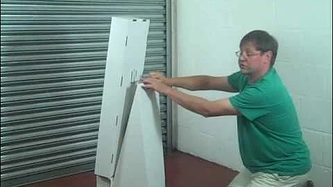 9479 cardboard display stand assembly instructions