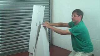 9479 cardboard display stand assembly instructions