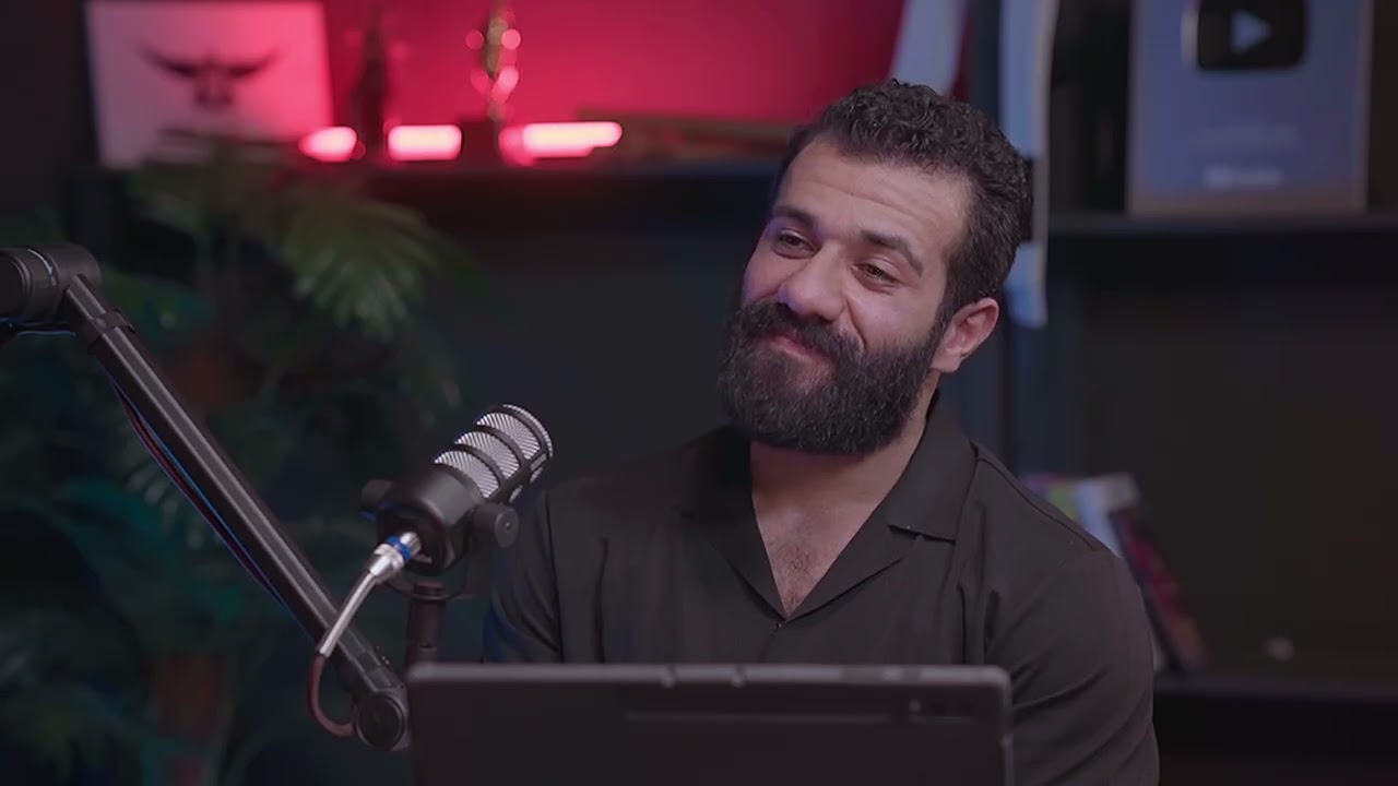 آصف جدا مع البطل العالمي إبراهيم زكم 