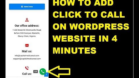 How To Add Call Now Button on WordPress