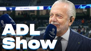 Intervista a De Laurentiis | Show del presidente prima di Real Madrid v Napoli