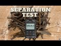 Xp deus ii separation test  metal detecting