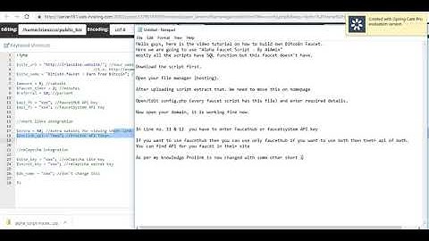 How to Build own bitcoin faucet guide