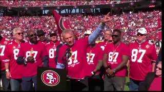 Dwight Clark speech at Levi's Stadium