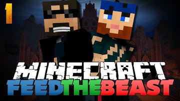 Minecraft Modded Survival - FTB 1 - MORPH INTO EVERYTHING