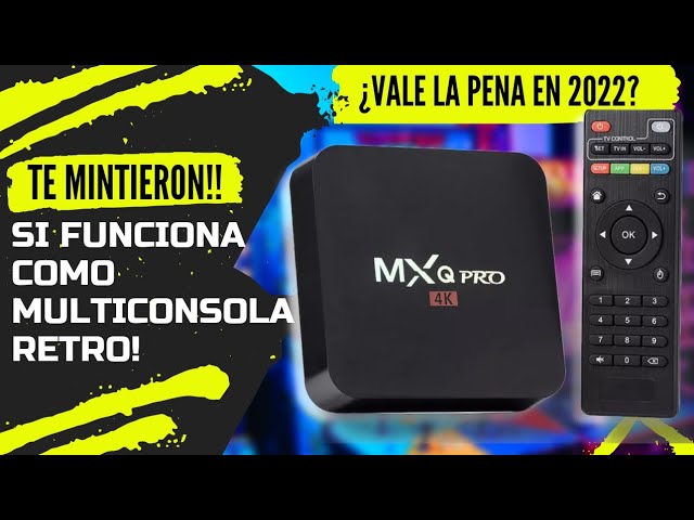 TV BOX ANDROID 4K MXQ-4K TV PC SEÑAL – Soriega