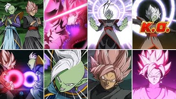 *NEW* LR STR GOKU BLACK + ZAMASU ➜ FUSION ZAMASU SUPER ATTACK ANIMATIONS! (Dokkan Battle)