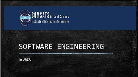 Software  Engineerng in Urdu hindi Lecture 01