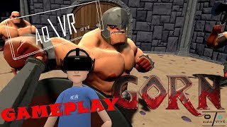 WATCH ME GET MY BUTT-KICKED in Gorn VR!