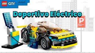 Lego Deportivo Eléctrico, Electric Sport Car #lego #toys #legominifigures #supercar