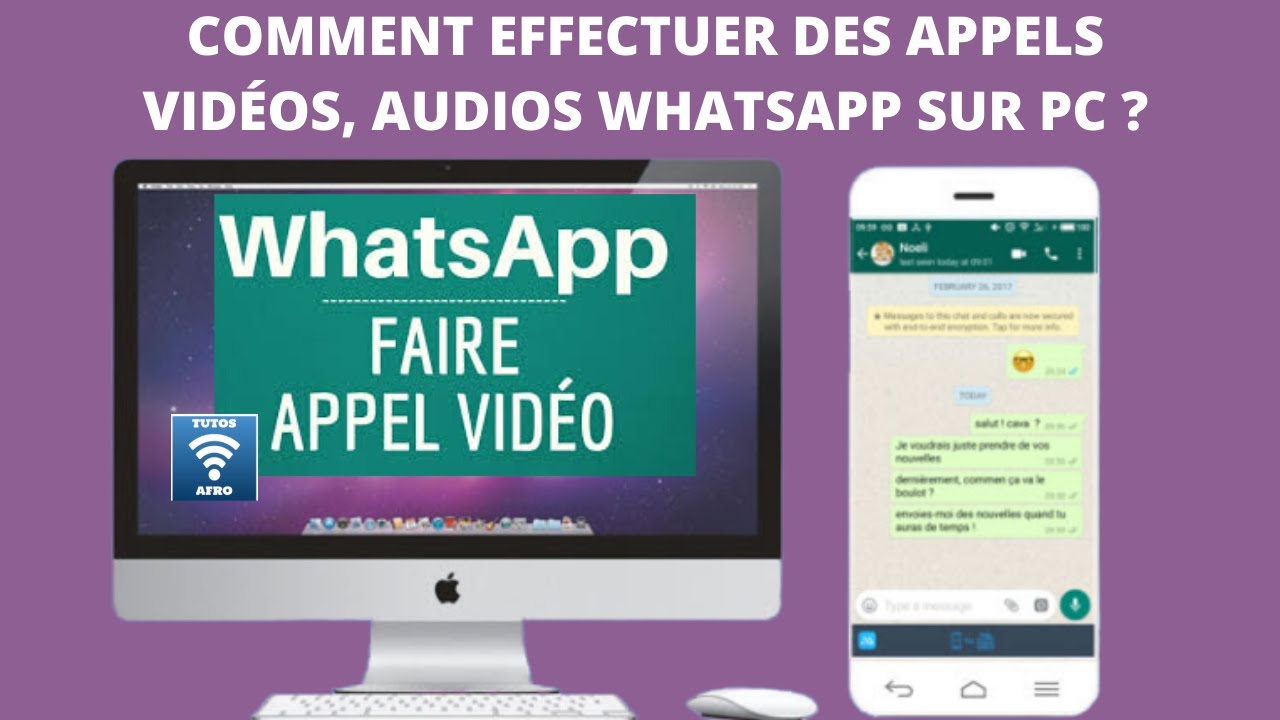 COMMENT EFFECTUER DES APPELS VIDÉOS AUDIOS WHATSAPP SUR PC ? - YouTube