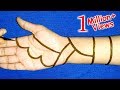 Easy Arabic Mehndi Design For Hands || Henna Design || New Mehndi Design || mehndi