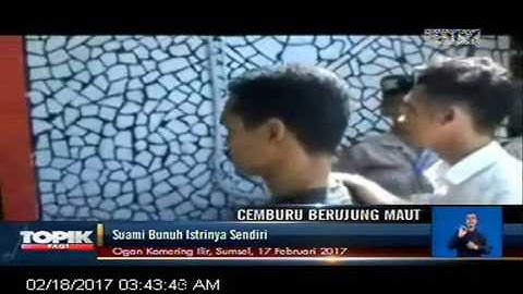 Cemburu Berujung Maut