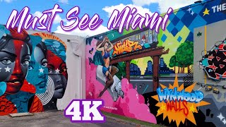 Must see in Miami | Wynwood Walls in 2 mins | Wynwood Walls 4K Walk