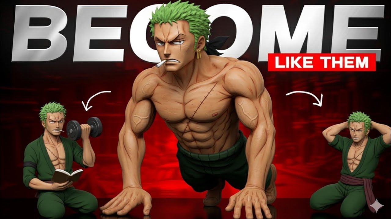 How to become like zoro and Itachi | Strongest Version Of Yourself