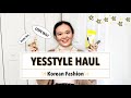 YESSTYLE TRY-ON HAUL | Clothes, jewelry, skincare, makeup, blue light glasses try on and review