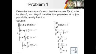 SOLVED PROBLEMS IN JOINT CONTINUOUS (Tag-lish)