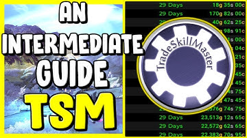 A Intermediate Guide To TSM Crafting Mailing In WoW BFA 8.3 - Gold Making, Gold Farming Guide