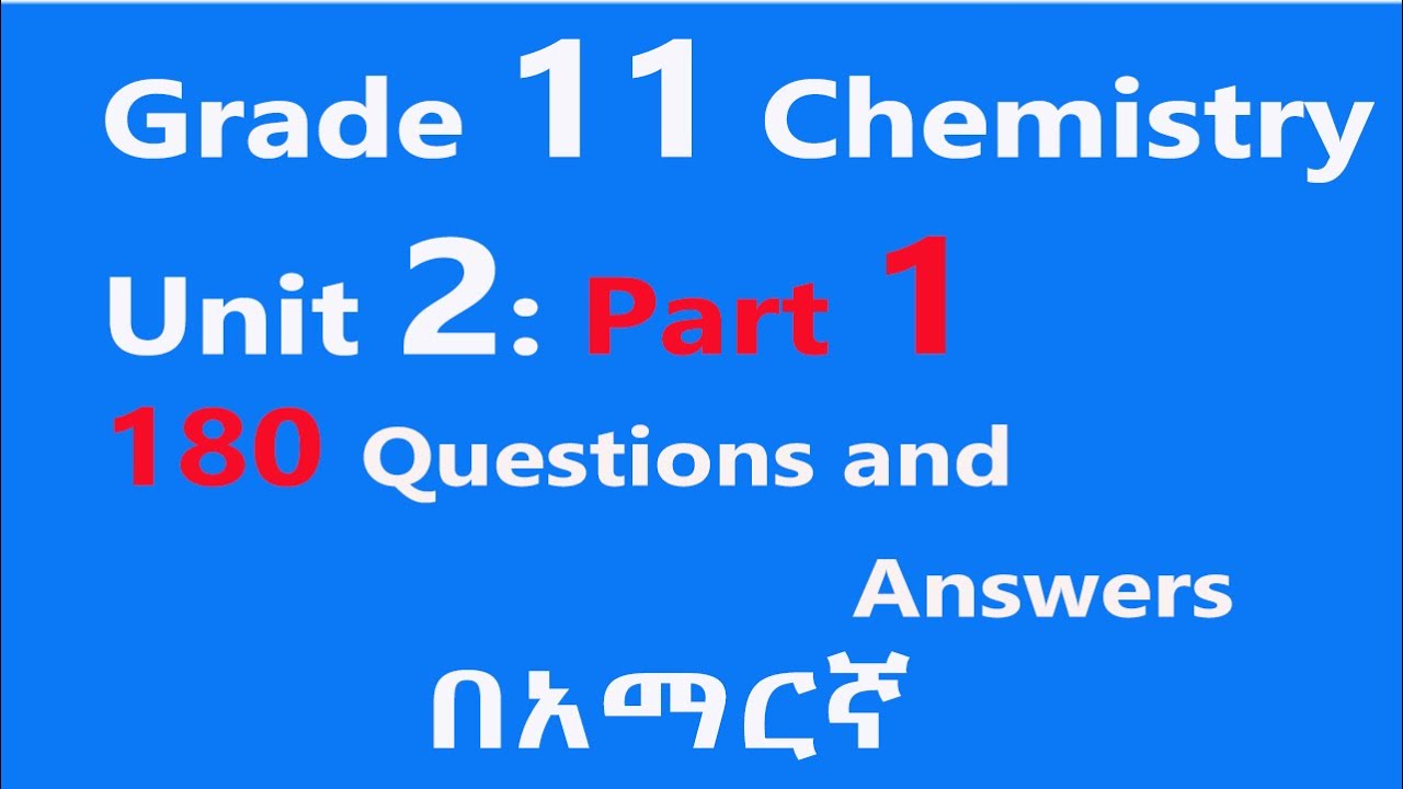 Grade 11 Chemistry Unit 2 Part1 Chemical Bonding Questions & Answers| Easy Step-by-Step Explanations