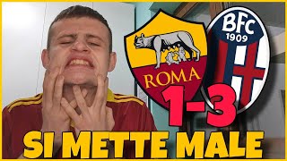 ROMA-BOLOGNA 1-3: SCONFITTA STRAMERITATA, COMPLIMENTI AL BOLOGNA‼️😱 PER LA CHAMPIONS SI METTE MALE‼️