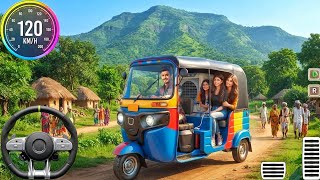 Tuk Tuk Rickshaw Driving - College Girl Shifting Her Hostel Room Rickshaw Driver Android Gameplay screenshot 4