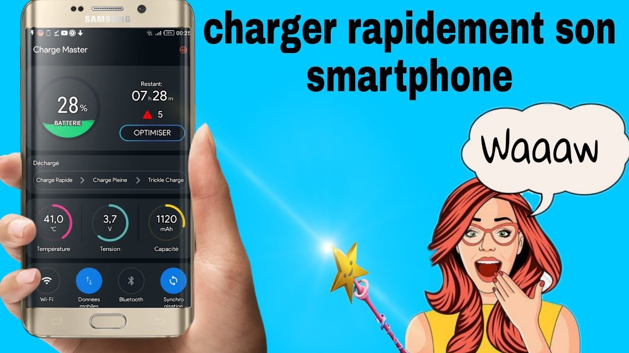 Charger rapidement son téléphone en 30 minutes - YouTube