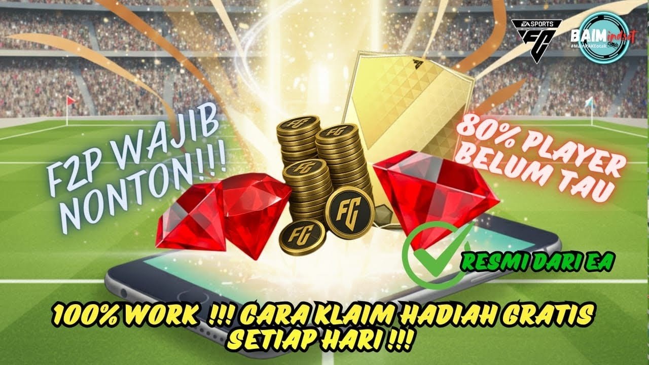 Bukan Clickbait! Ini Cara F2P Dapat Hadiah Gratis Harian di FC Mobile 🔥