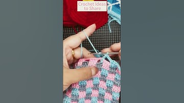 #crochet #pattern #blanket #easy #howto #handmade #craft #tutorial #trend #knitting #beginnersstitch