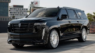 Forget Ordinary: This Escalade Turned Widebody! Ferrari Paint on a Lamborghini?