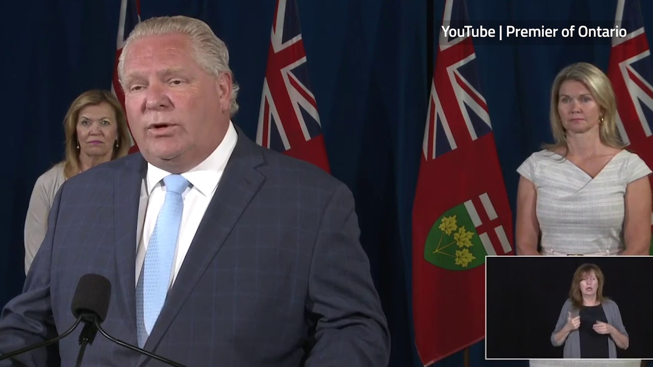 Too early to reopen U.S. border after July 21 Premier Doug Ford says... - Too early to reopen U.S. border after July 21 Premier Doug Ford says...