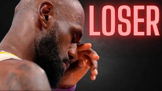 LeBron Continues to Show off his Loser Mentality