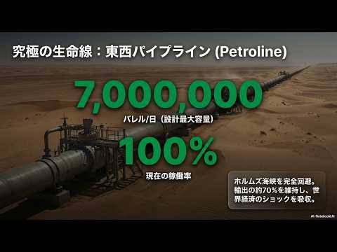 サウジアラビア経済：東西パイプライン