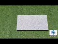 Гранитная плитка серая 300х600х28 термо