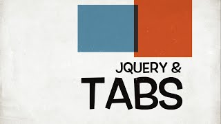[CwC] BOOTSTRAP - JQuery & Tabs