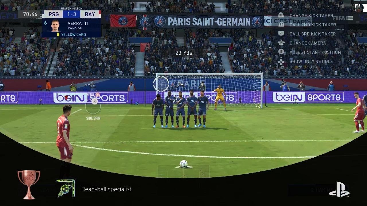 FIFA 22 freekick YouTube