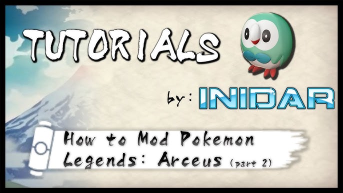 How to Mod Pokemon Legends Arceus Tutorial Part 1: How to Dump romfs with  Ryujinx or Yuzu 