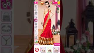Indian Wedding Stylist - Makeup & Dress up Games - Part 10 - #Shorts screenshot 5