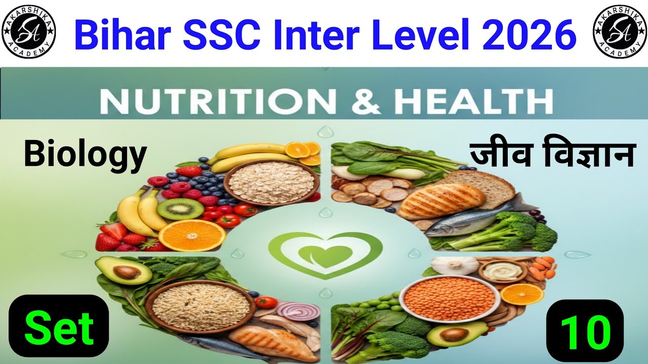 Set 10 | Biology | Bihar SSC Inter Level Vacancy 2025-26(