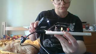 LED output from LDR analog input