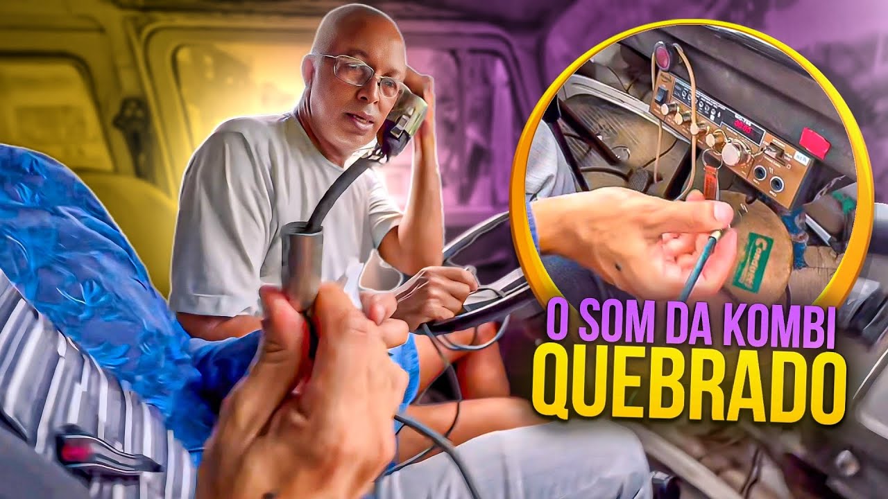 REI DO DANONE NÃO AGUENTA A KOMBI COM O SOM QUEBRADO | REI DO DANONE