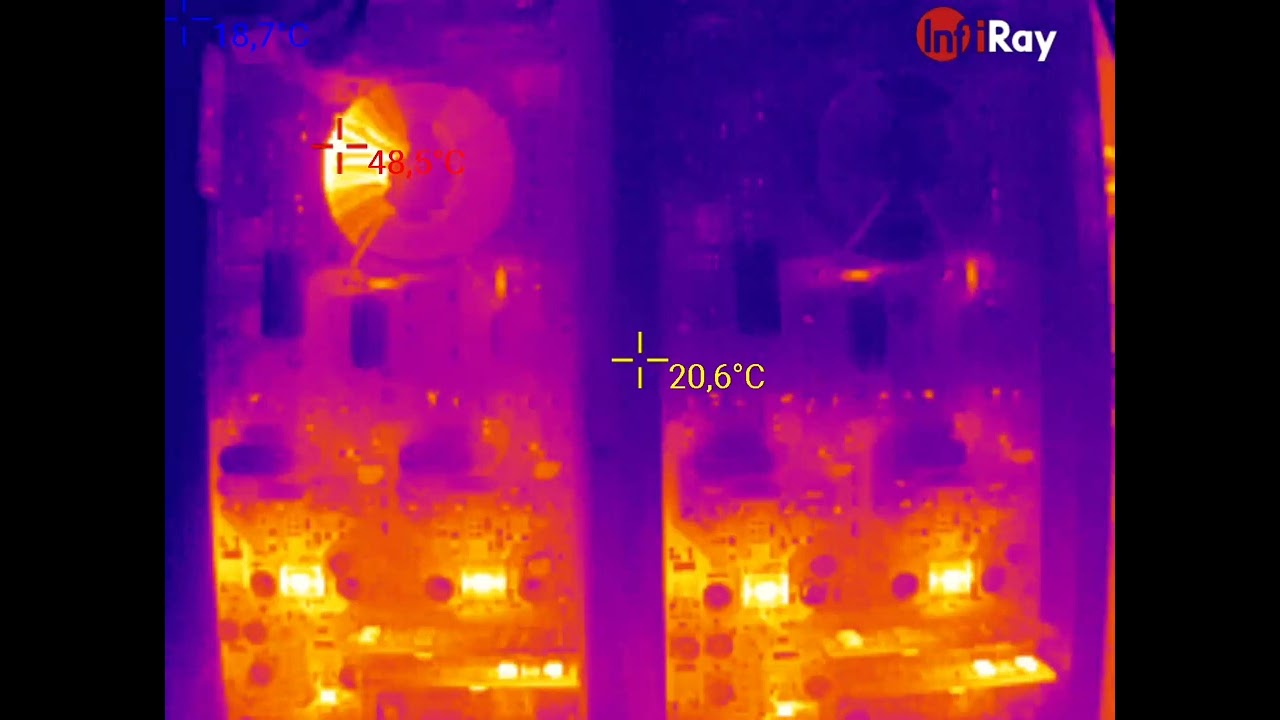 2x3.5kW Class D Amplifier (Kamerka IR) - okazało sie pęknięcie rdzenia dławika po jego rozebraniu