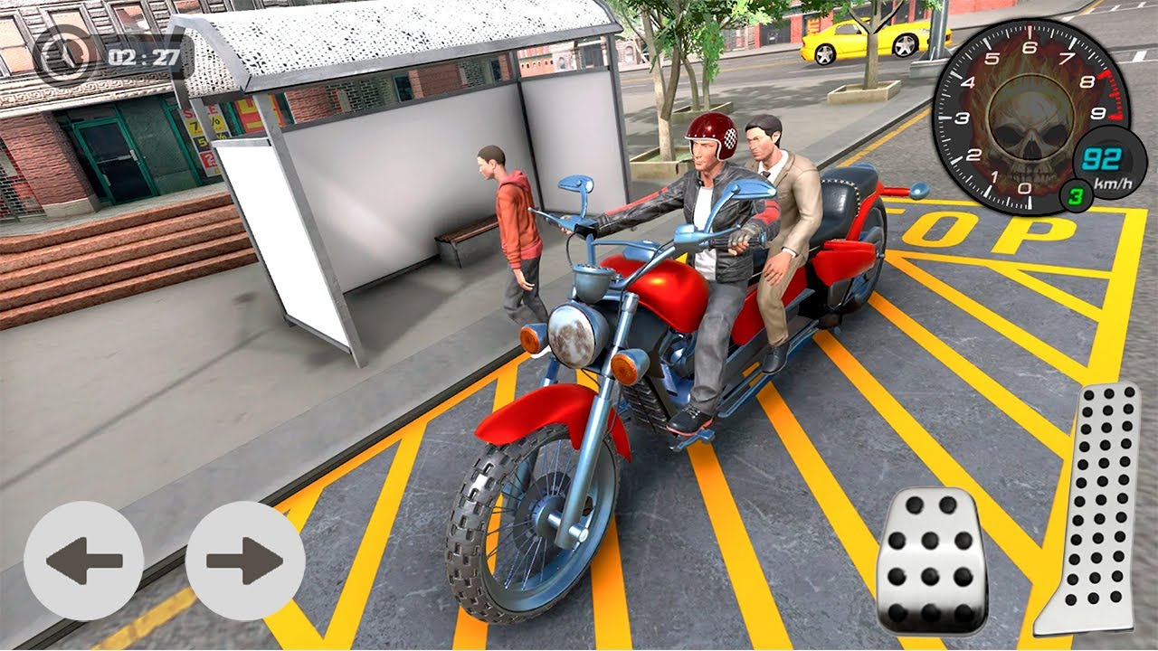 Jogo de Moto - Bike Taxi Driving Simulator - Jogos Android 