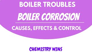 4. BOILER CORROSION || BOILER TROUBLES @sadhanadhananjaya CHEMISTRY WINS #chemistry screenshot 4