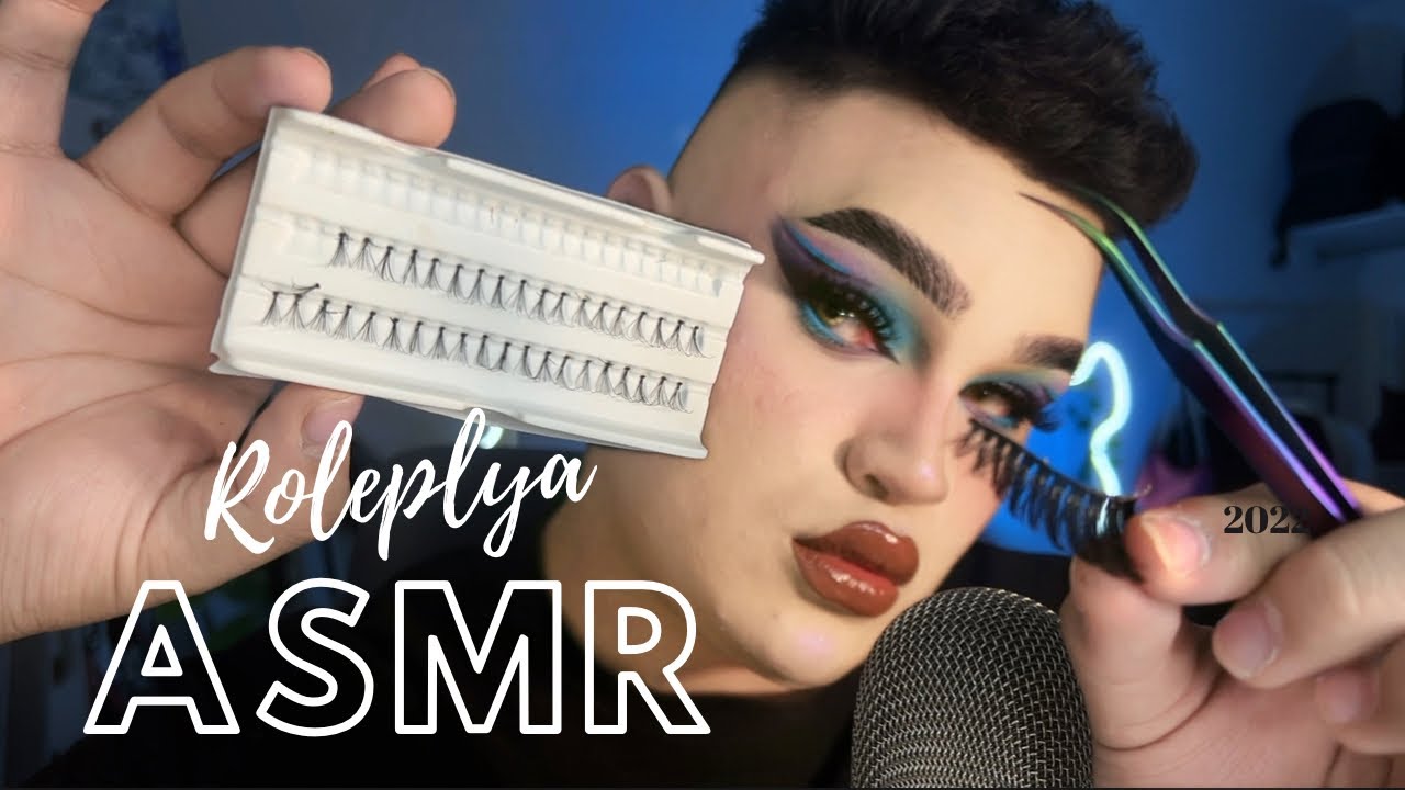 ASMR ROLEPLAY 👁️| Lashista ANTIPÁTICO te pone pestañas 🙄| ASMR en español 🚹
