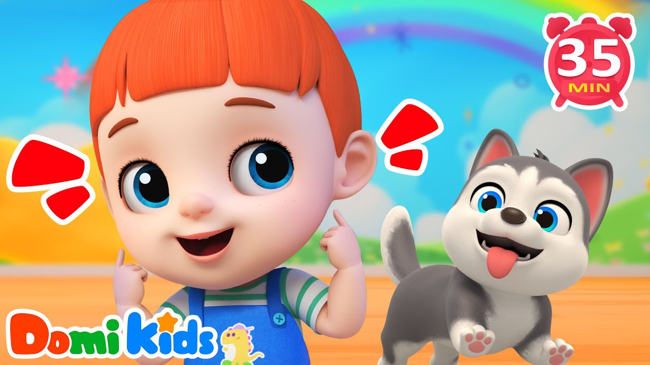 身體部位歌 🧍‍♂️🎵 | 幼兒認知啟蒙 | 身體概念教育 | 親子互動兒歌｜LEFUN Kids TV