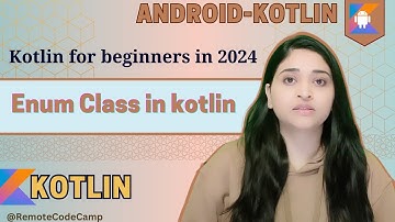 Enum Class in kotlin | kotlin for beginners in 2024 | Android Kotlin Development | Live Demo Example