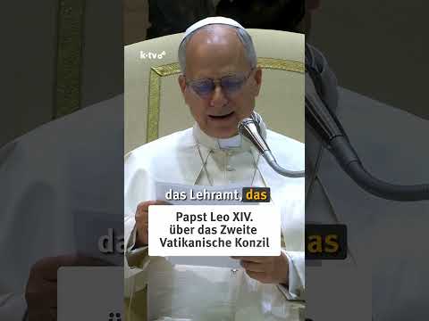„Erneutes Lesen der Dokumente“ – Papst Leo XIV. ruft zur Kenntnis der Konzilstexte auf #shorts
